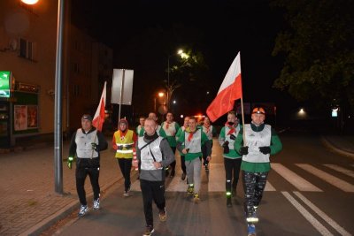 Głubczyce. U zarania Niepodległości to harcerze zaciągnęli pierwsze warty na śląskim odcinku granicy, stąd ich obecność w naszej sztafecie jest oczywista. (Śląski OSG, 30.09.2018, ok. g. 2.00).