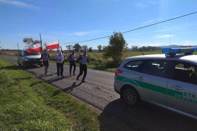 Jasienica Górna. Już tylko kilka kilometrów. Byle wytrzymać. (Śląski OSG. 30.09.2018 ok. 12.00).