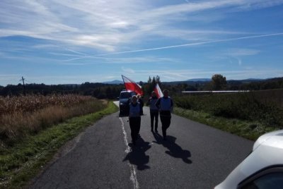 Unikowice. Z każdym krokiem bliżej mety. (Śląski OSG, 30.09.2018 ok. g. 13.30)