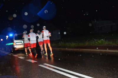 Znów pada, ale deszcz nam nie straszny. (Nadbużański OSG, 24.09.2018 ok. g. 3.00)