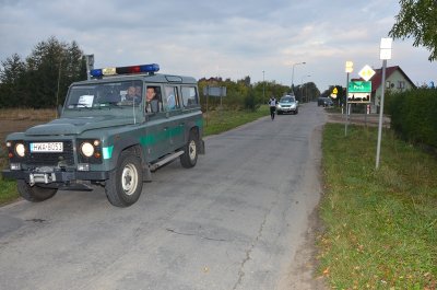 Puck. I biegniemy dalej w stronę Trójmiasta. (Morski OSG, 7.10.2018 ok. g. 8.00)