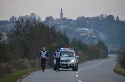 Mrzezino. Dla tych widoków warto było wstać wcześniej. (Morski OSG, 7.10.2018 ok. g. 9.10)