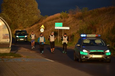 Gdańsk. Oficjalnie opuściliśmy Trójmiasto. (Morski OSG, 7.10.2018 ok. g. 18.40)