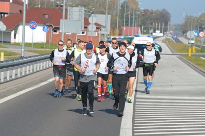 Ogrodniki. Stąd już tylko niecałe 14 kilometrów. (Podlaski OSG, 10.10.2018 g. 12.40)