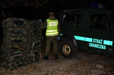 Przemytnicy złapani na gorącym uczynku 