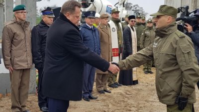 Rozpoczęcie budowy nowej stacji obsługi pojazdów 