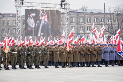 uroczystości przed Grobem Nieznanego Żołnierza 