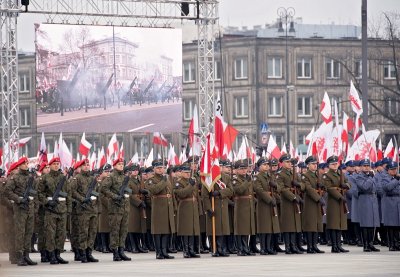uroczystości przed Grobem Nieznanego Żołnierza 