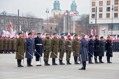 uroczystości przed Grobem Nieznanego Żołnierza 