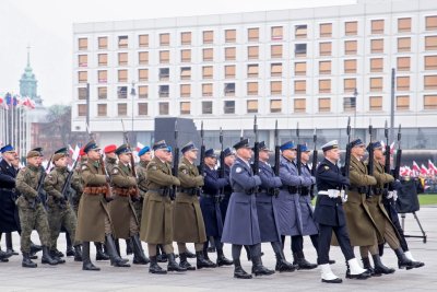 uroczystości przed Grobem Nieznanego Żołnierza 