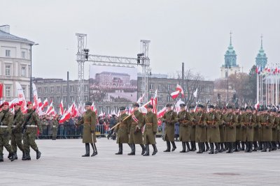 uroczystości przed Grobem Nieznanego Żołnierza 