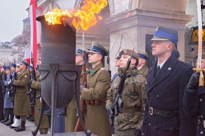 uroczystości przed Grobem Nieznanego Żołnierza 