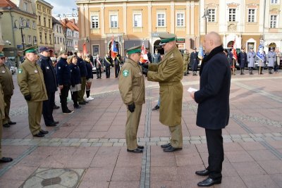 uroczystość nadania imienia Placówce SG w Opolu 