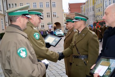 uroczystość nadania imienia Placówce SG w Opolu 