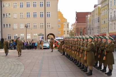 uroczystośc nadania imienia Placówce SG w Opolu 