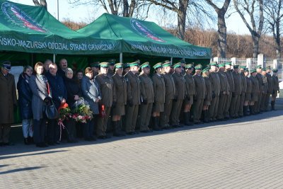 Mjr Bronisław Kontrym „Żmudzin” patronem Placówki SG w Górowie Iławeckim 
