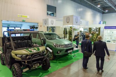 Stoisko SG na targach EUROPOLTECH'2019 zdj. Piotr Niemiec (NwOSG) 