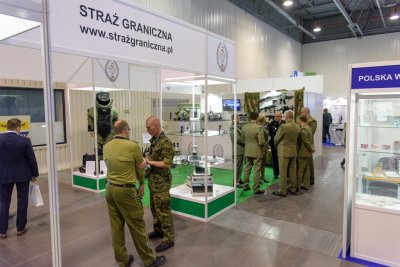 Stoisko SG na targach EUROPOLTECH'2019 zdj. Piotr Niemiec (NwOSG) 