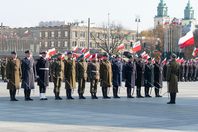 uroczystości przed Grobem Nieznanego Żołnierza 