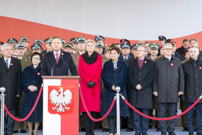 uroczystości przed Grobem Nieznanego Żołnierza 
