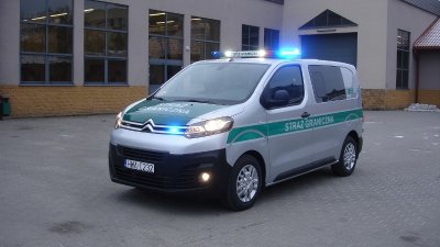 Nowe pojazdy Straży Granicznej