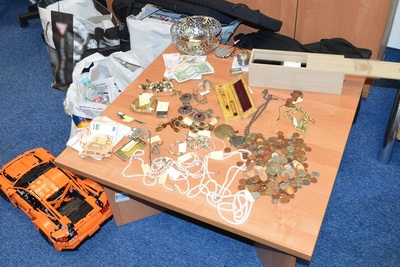 Złodzieje wpadli razem z łupem 