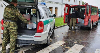 Trwają zbiórki darów dla imigrantów w Podlaskim OSG 