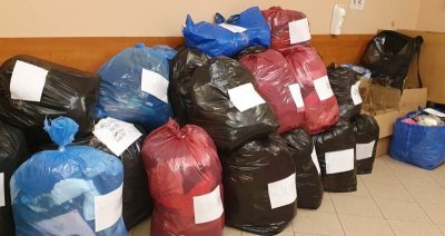 Trwają zbiórki darów dla imigrantów w Podlaskim OSG 