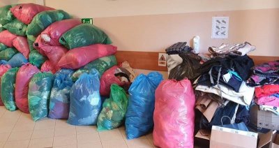 Trwają zbiórki darów dla imigrantów w Podlaskim OSG 