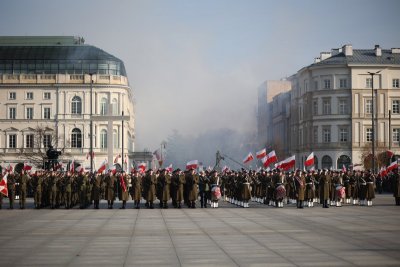 Narodowe Święto Niepodległości, Plac Piłsudzkiego