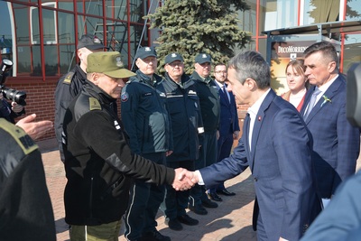 Powitanie Prezydenta Konfederacji Szwajcarskiej 
