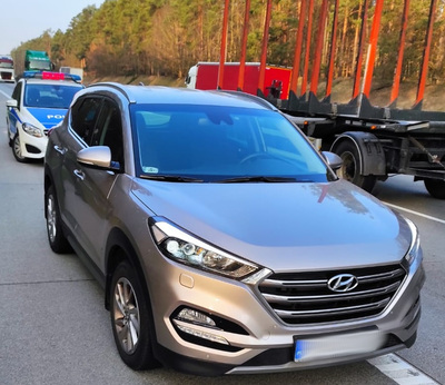 Skradziony Hyundai Tucson 