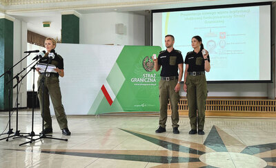 Briefing prasowy w KGSG 