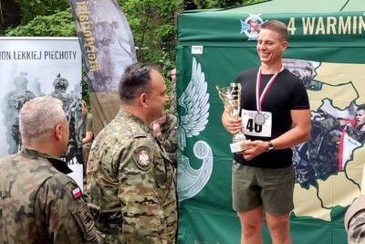 Zdobywca II miejsca w III otwartych mistrzostwach 4 Warmińsko – Mazurskiej Brygady Obrony Terytorialnej 