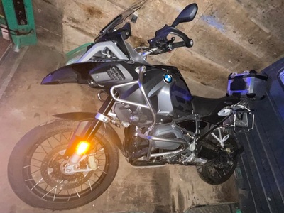 Zabezpieczony motocykl