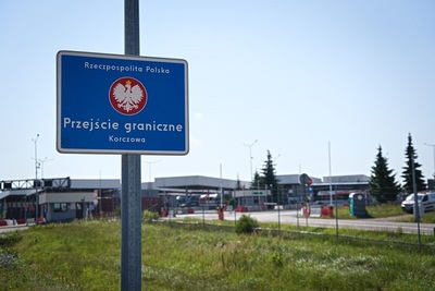 znak przejście graniczne 