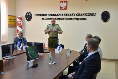 Wizyta delegacji z Estonii i Finlandii w Centrum Szkolenia SG 