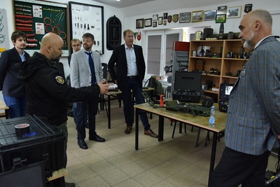 Wizyta delegacji z Estonii i Finlandii w Centrum Szkolenia SG 