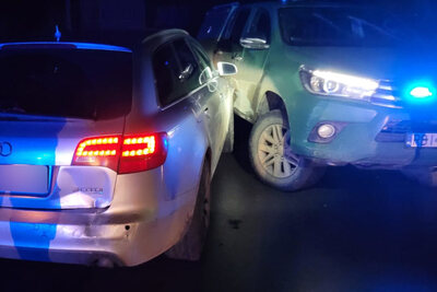 Auto zabezpieczone po pościgu 