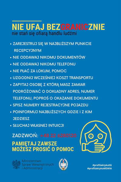 Europejski Dzień Walki z Handlem Ludźmi 