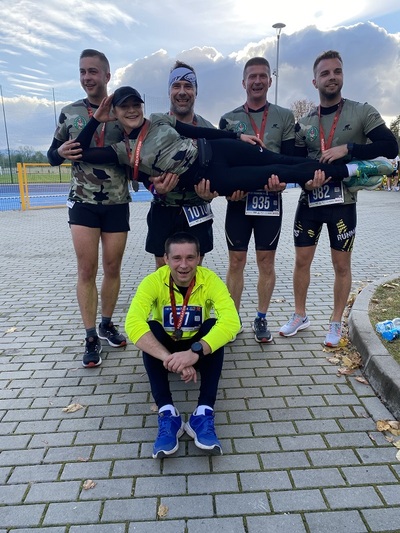 Funkcjonariusze Straży Granicznej na 7. Półmaratonie Świdnickim 
