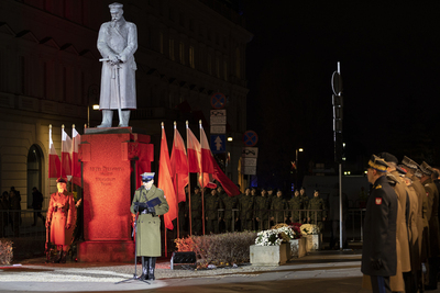 Uroczysty capstrzyk w przededniu Narodowego Święta Niepodległości 