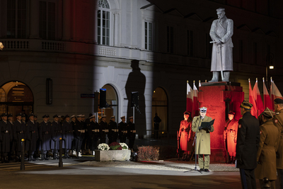 Uroczysty capstrzyk w przededniu Narodowego Święta Niepodległości 