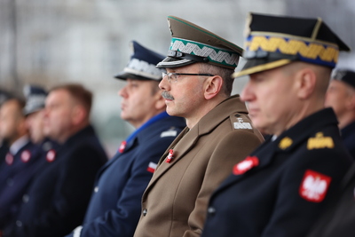Komendant Główny SG gen. dyw. SG T. Praga uczestniczy w obchodach Narodowego Święta Niepodległości 
