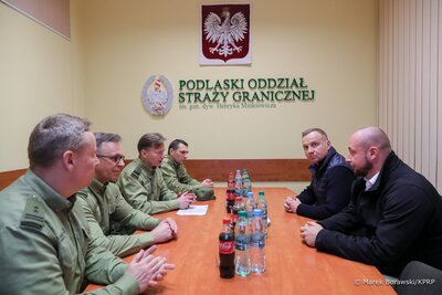 Spotkanie w Podlaskim Oddziale SG 