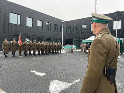 Uroczystość otwarcia Placówki Straży Granicznej w Radomiu 
