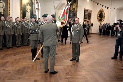 Uroczyste przekazanie-przyjęcie obowiązków na stanowisku Komendanta Warmińsko-Mazurskiego Oddziału Straży Granicznej 