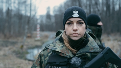 sierż. szt. SG Beata Szulak służbowo 