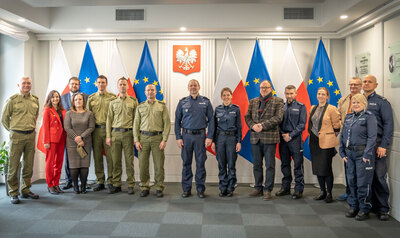 Nowe pomieszczenia dla wspólnych służb SG i Policji 