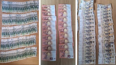 Zabezpieczona gotówka 